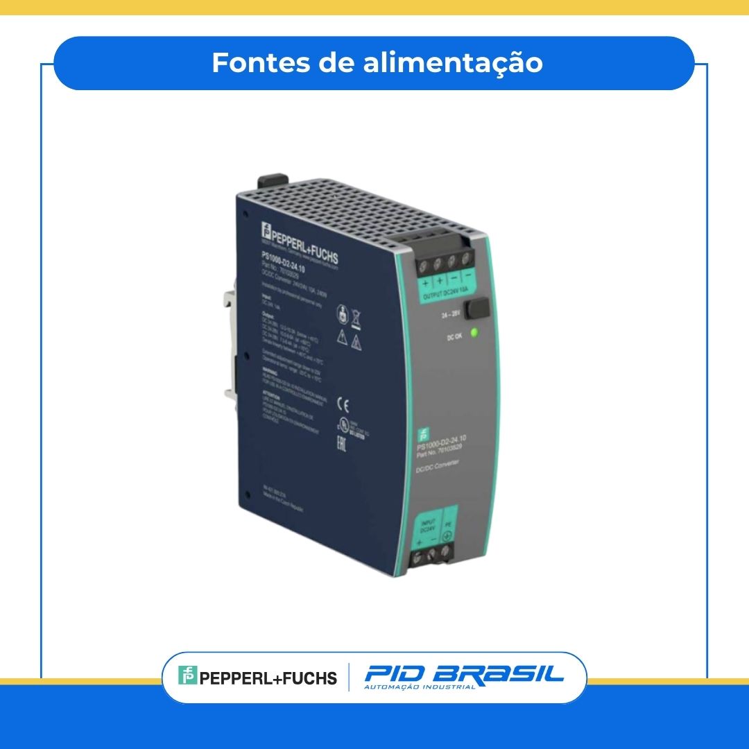 FONTES DE ALIMENTAÇÃO PEPPERL+FUCHS