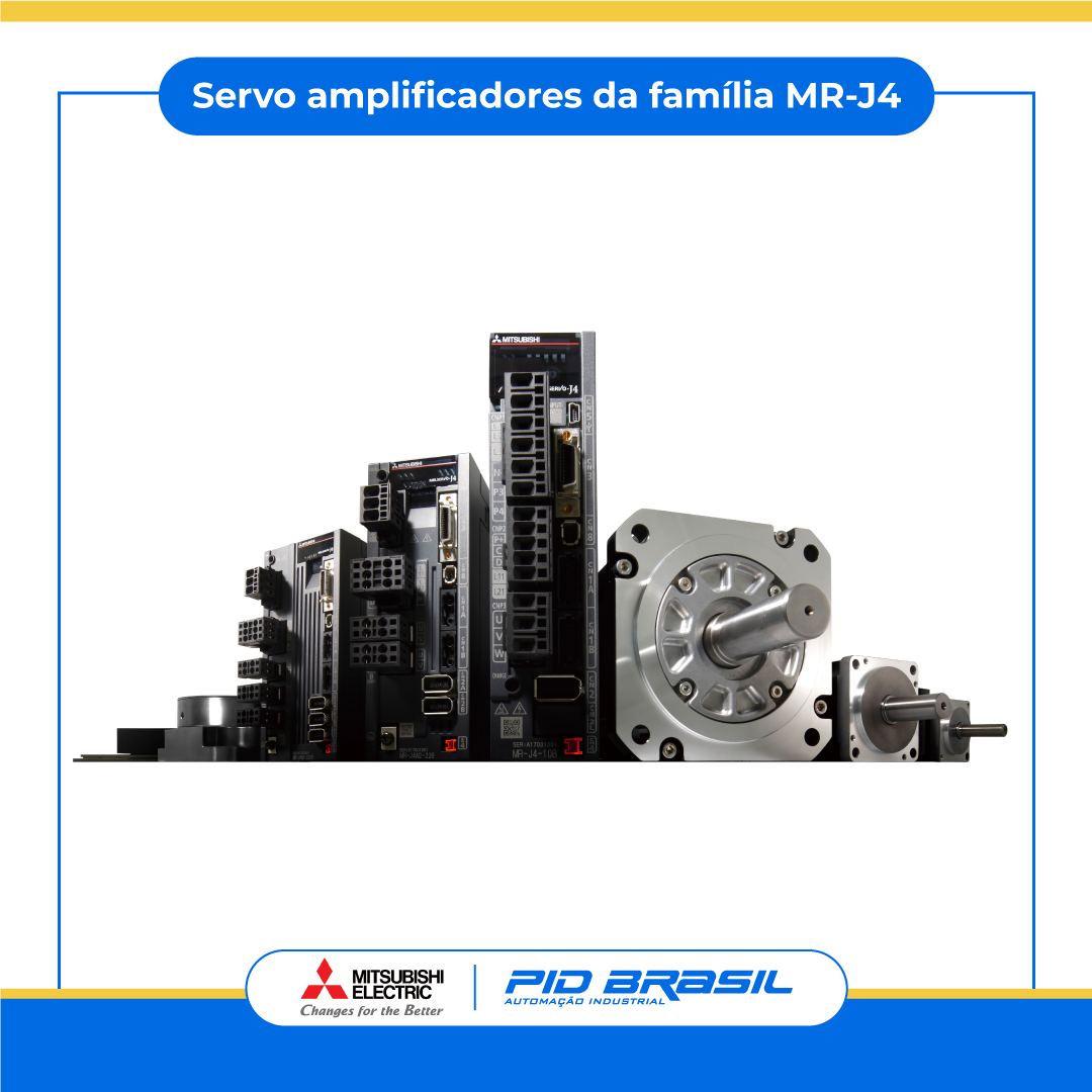 Servo amplificadores da família MR-J4