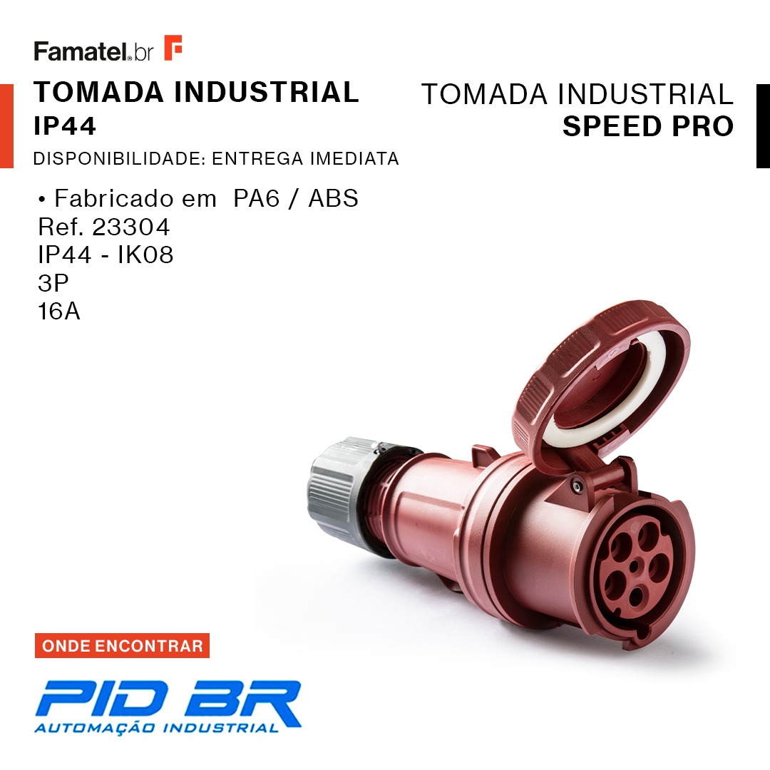 Tomada Industrial Speed Pro