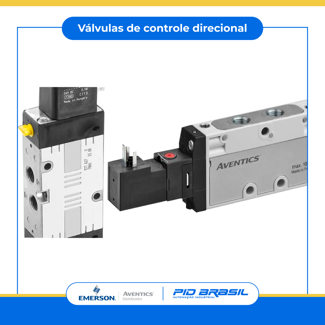 Válvulas de controle direcional