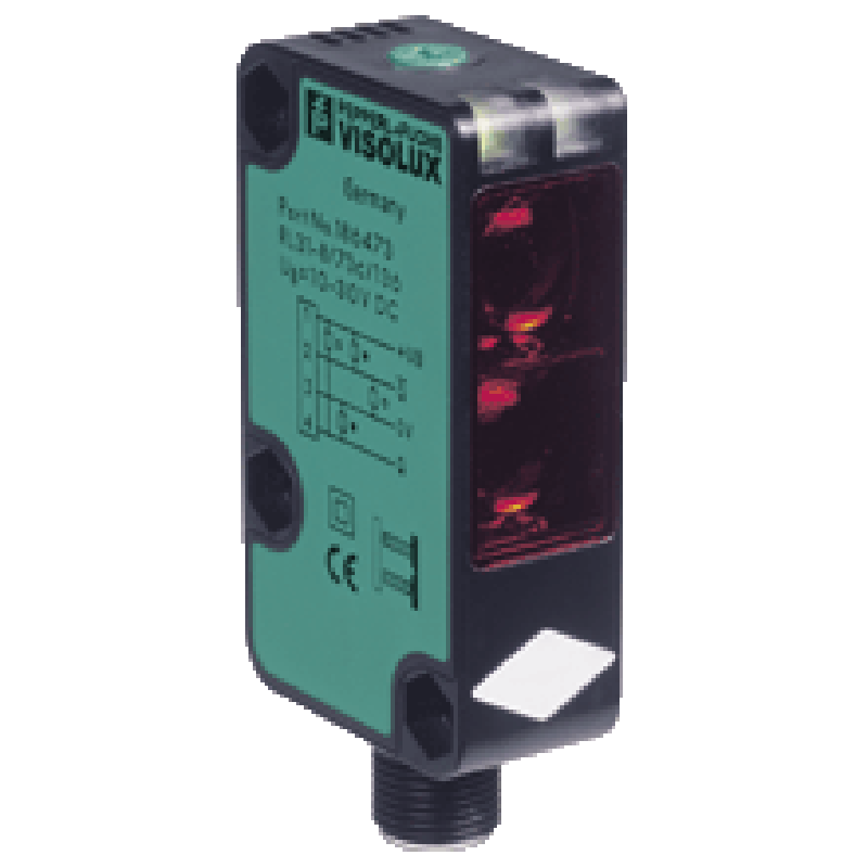 Sensor fotoelétrico Difuso Range de 0 a 2,5 metros 2x Saídas Push-Pull ...