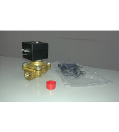 Válvula solenoide 2/2 vias Normalmente Fechada conexão 3/8" NPT pressão máxima de 16 bar bobina 240Vac 60Hz - ASCO Numatics