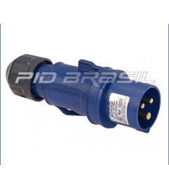 PLUGUE 63A - IP67 (3P+T) 9H - 220/240V