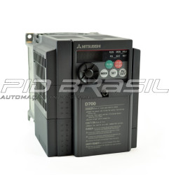 INVERSOR DE FREQUÊNCIA FR-D700, 10 A, 220V MONOFÁSICO, MODBUS RTU
