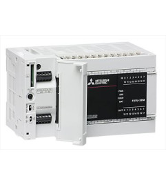 CLP FX5U 16 entradas 24Vcc, 16 saídas transistor. PNP, 100-240V Modelo