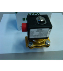 Válvula Solenoide 2/2 vias Normalmente Fechada conexão 1/2" NPT Pressão de até 21 bar tensão 240Vac 60Hz  - ASCO Numatics