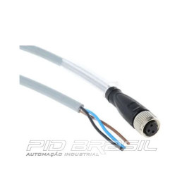 Cabo com conector Pepperl Fuchs - Modelo: V3-GM-5M-PVC - Fêmea