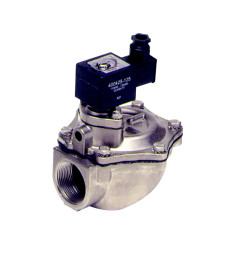 Válvula de pulso para Filtro Manga 2/2 vias Normalmente Fechada Pressão máxima de 9 Bar Conexão  11/2" bobina 240Vac - ASCO Numatics