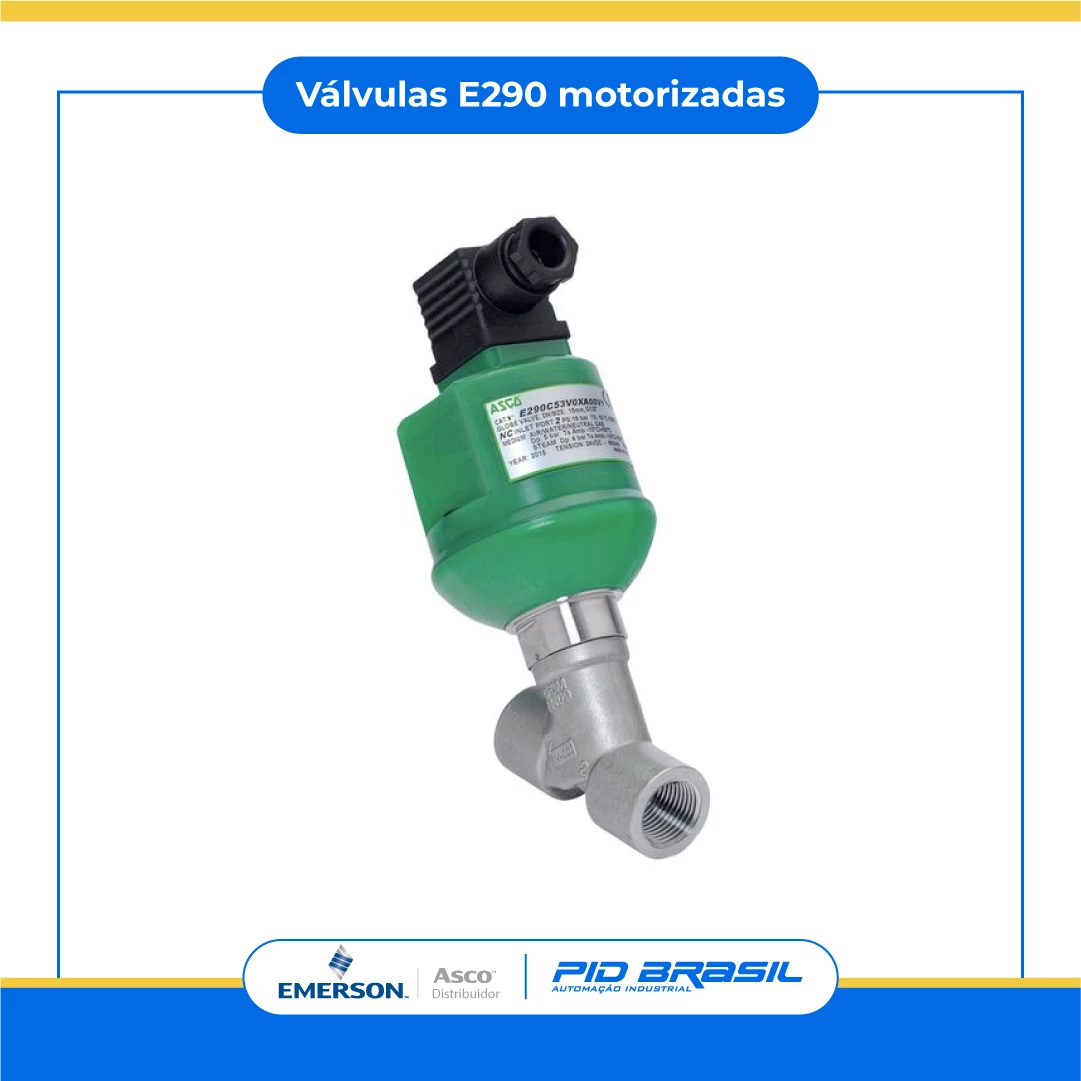 Válvulas E290 motorizadas