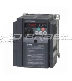 INVERSOR DE FREQUÊNCIA FR-D700, 8 A, 380V 480V TRIFÁSICO, MODBUS RTU.