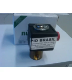 Válvula solenoide 2/2 vias Normalmente Aberta Conexão 1/4" NPT Pressão de até 9 bar Tensão 240Vac - ASCO Numatics