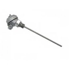 Termopar K min, h.6x600mm, cab.Grande, rosca 1/2BSP- 1000C 